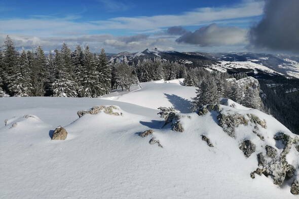 Schneeschuhtouren Balcon du Jura
