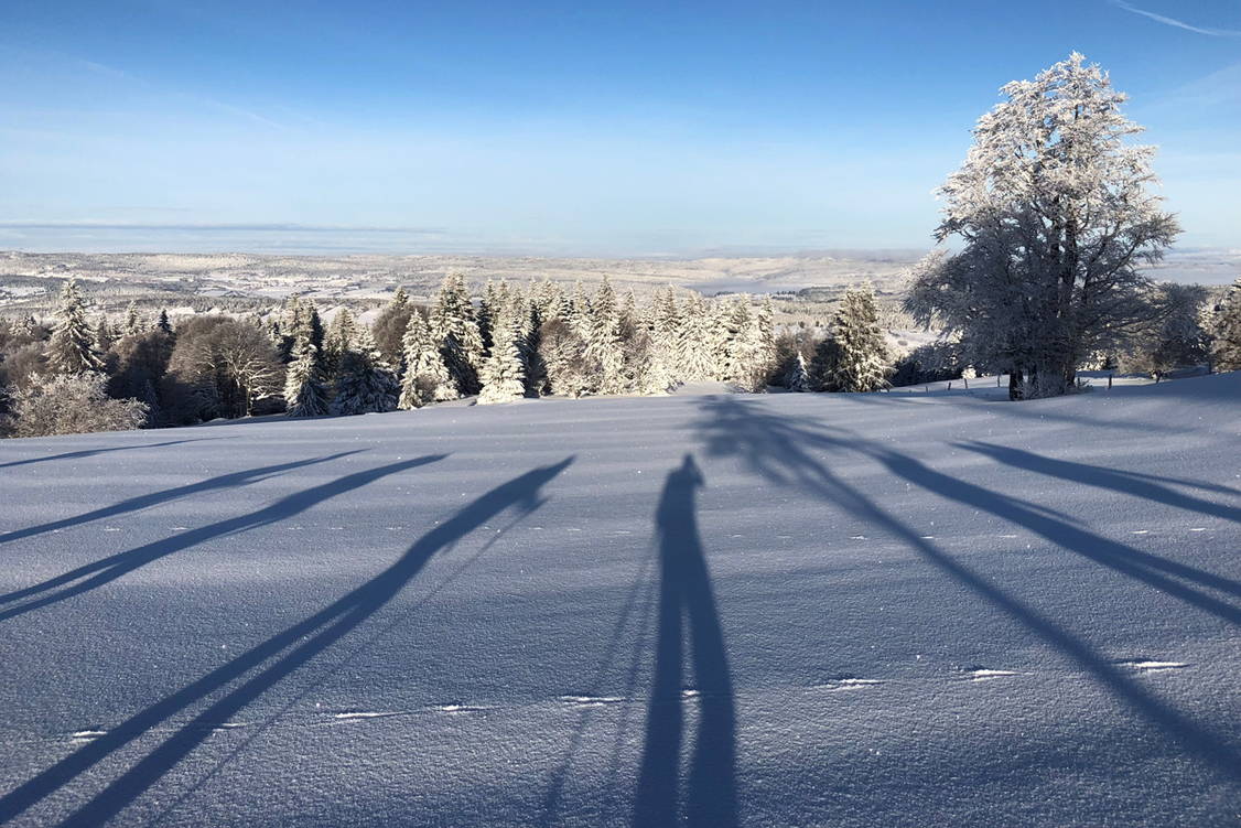 Zoom: Schneeschuhtouren Jura Haute Route II