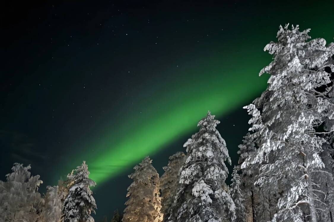 Zoom: Schneeschuhtouren Finnisch Lappland 2026 Nordlicht