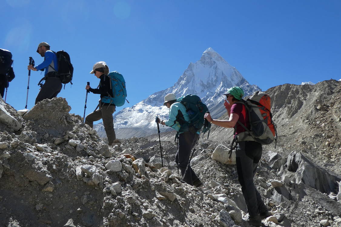 Zoom: Garhwal Trekking auf dem Weg Richtung Shivling