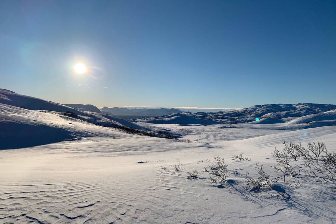 Zoom: Schneeschuhtouren Tromsö