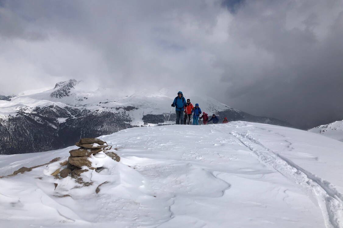 Zoom: Schneeschuh Panorama Woche Val Müstair