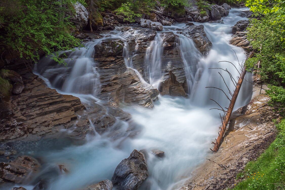 Zoom: Wasserwege und Schluchten am Rhein - Wasser der Flem