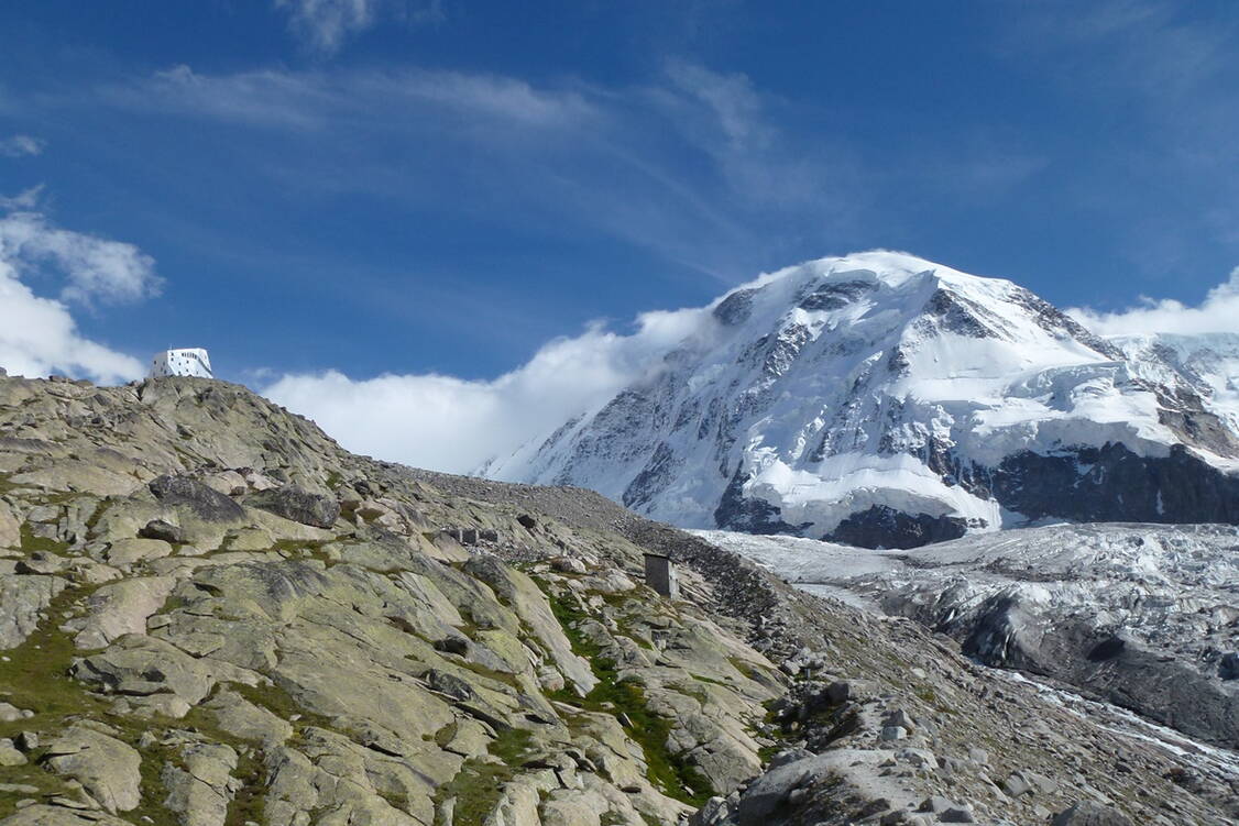 Zoom: Gletscher Trekking Monte Rosa