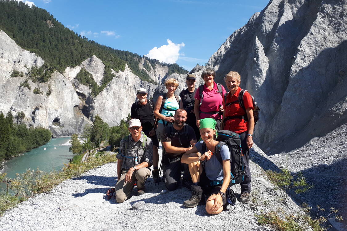 Zoom: Wasserwege und Schluchten am Rhein - Gruppenbild 2020