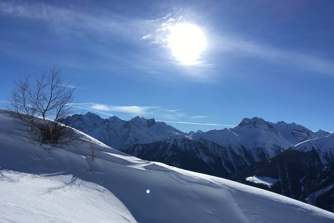 Zoom: Schneeschuhtouren Unterengadin