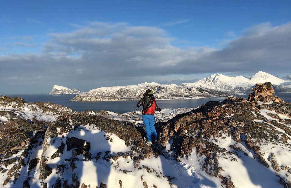 Zoom: Schneeschuhtouren Tromsö