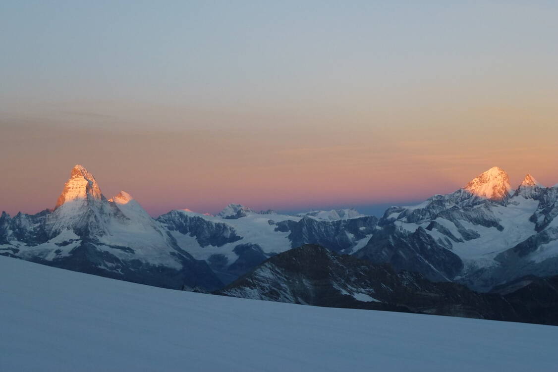 Zoom: Gletscher Trekking Monte Rosa