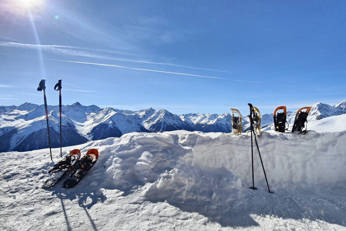 Zoom: Schneeschuhtouren Unterengadin