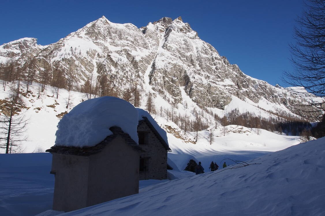 Zoom: Schneeschuh-Wandern Alpe Devero