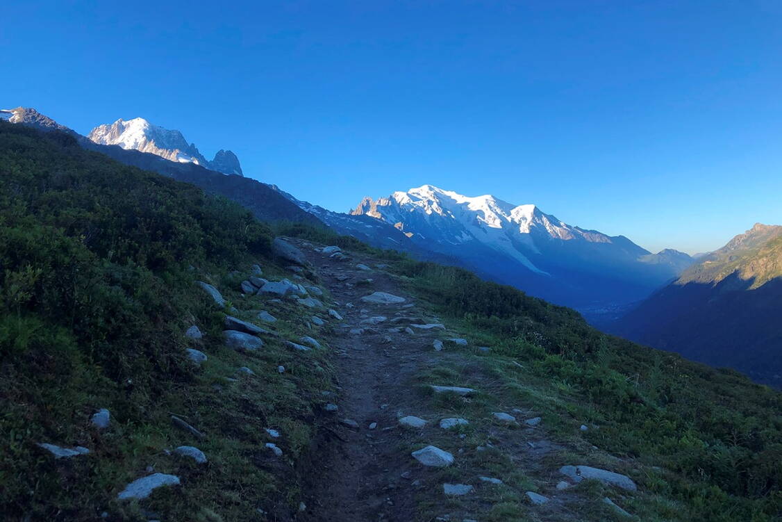 Zoom: Gletscher  Trekking Haute Route Chamonix-Zermatt