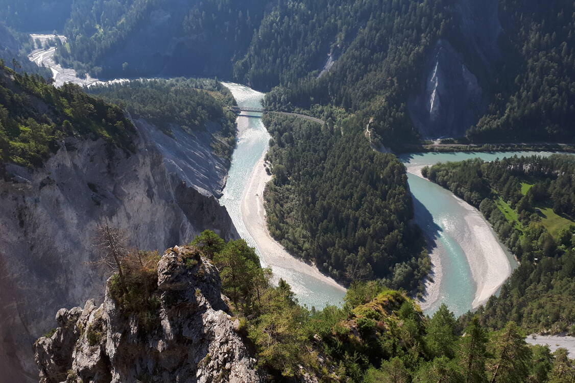 Zoom: Wasserwege und Schluchten am Rhein - Rheinschlucht