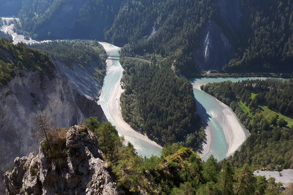 Zoom: Wasserwege und Schluchten am Rhein - Rheinschlucht