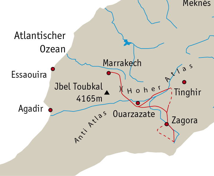 Zoom: Marokko - vom Atlas bis zur Wüste