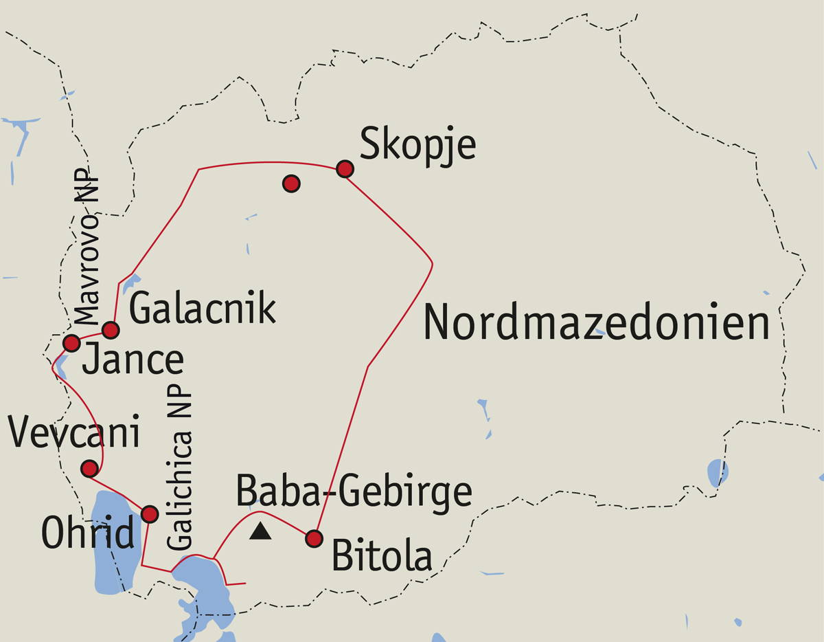 Zoom: Nordmazedonien - Natur und Kultur