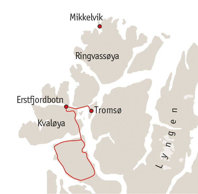 Zoom: Tromsö Skitouren und Nordlichter