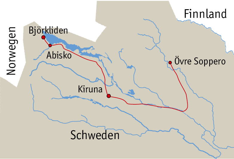 Zoom: Schwedisch Lappland Wandern