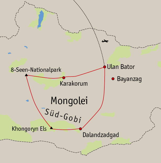 Zoom: Trekkingreise Mongolei