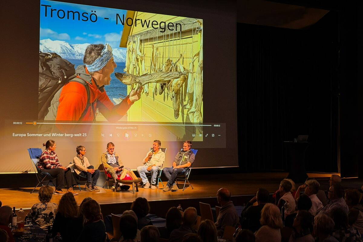 Zoom: berg-welt-Treffen 2025 - Res Kohler nimmt uns mit nach Tromsö