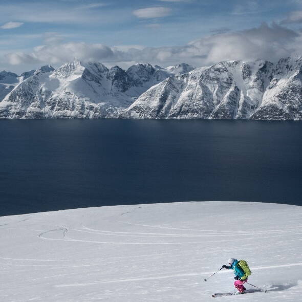 Skitouren-Reise Lyngen Alpen Interne Seite: Skitouren Lyngen Alpen