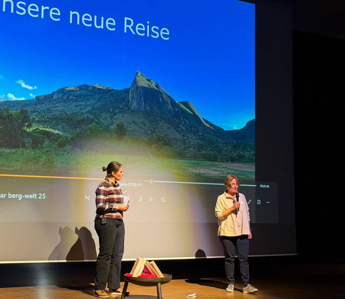 Zoom: berg-welt-Treffen 2025 - Daniela Wäfler mit berührenden Geschichten